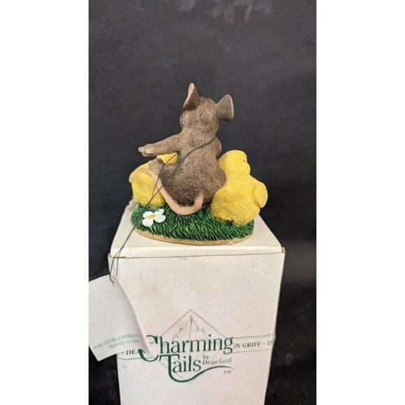 Charming Tails,  "Shhh, Don't Make a Peep," Figurine  chicks Fitz and Floyd - Picture 4 of 9